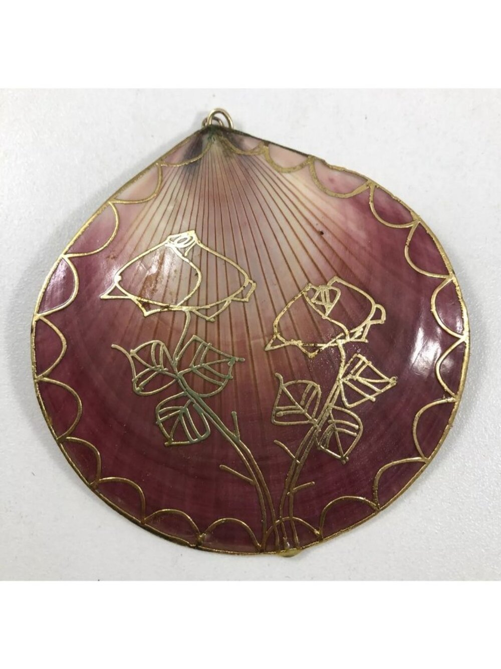 Ocean Sea Fan Shell Nautical Fashion Pendant Necklace - Picture 3 of 6